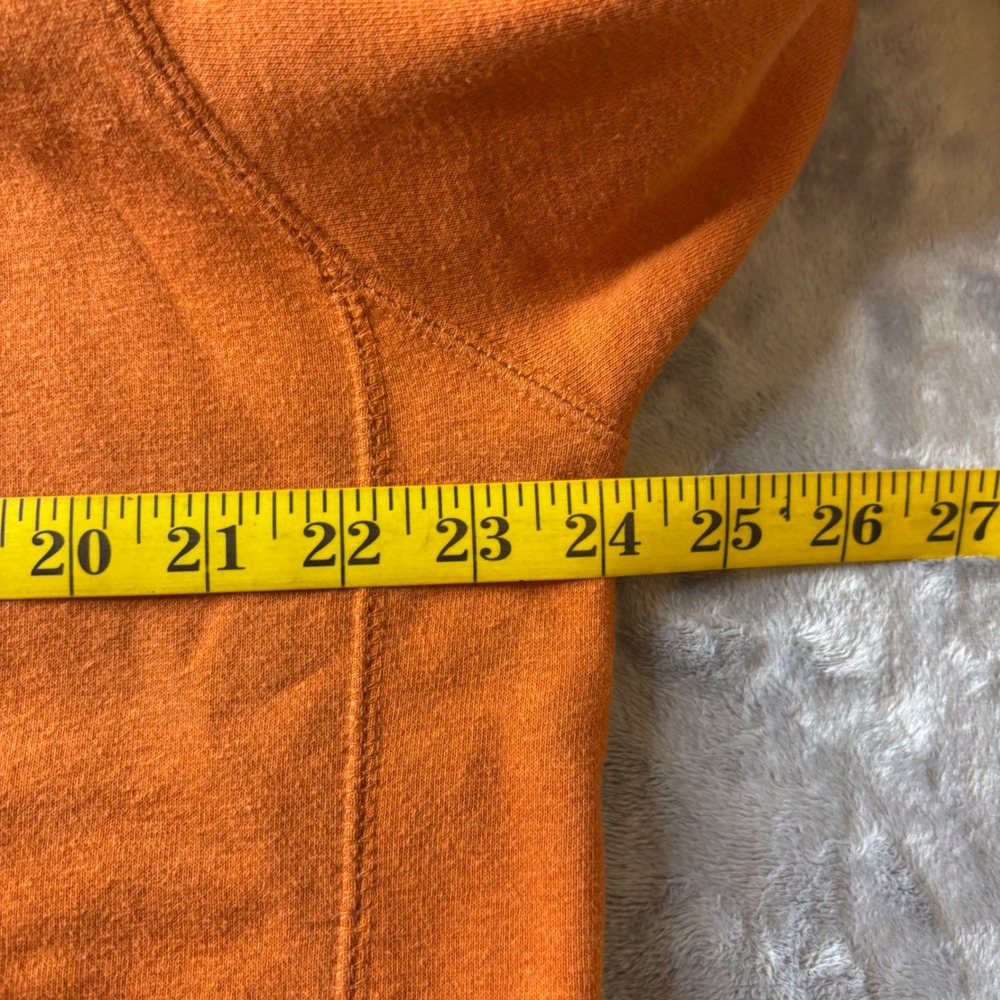 Texas Longhorns Orange Full Zip Hoodie Sweatshirt Mens XL University of Texas - Picture 12 of 14
